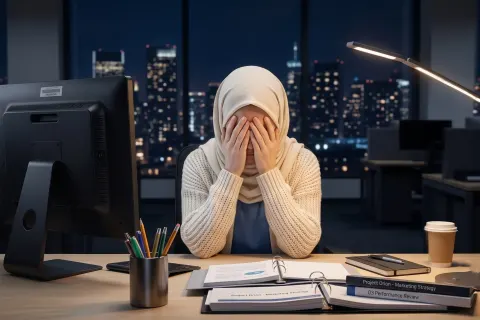 Cara Mengatasi Burnout Kerja Menurut Islam: Penyebab dan Solusinya