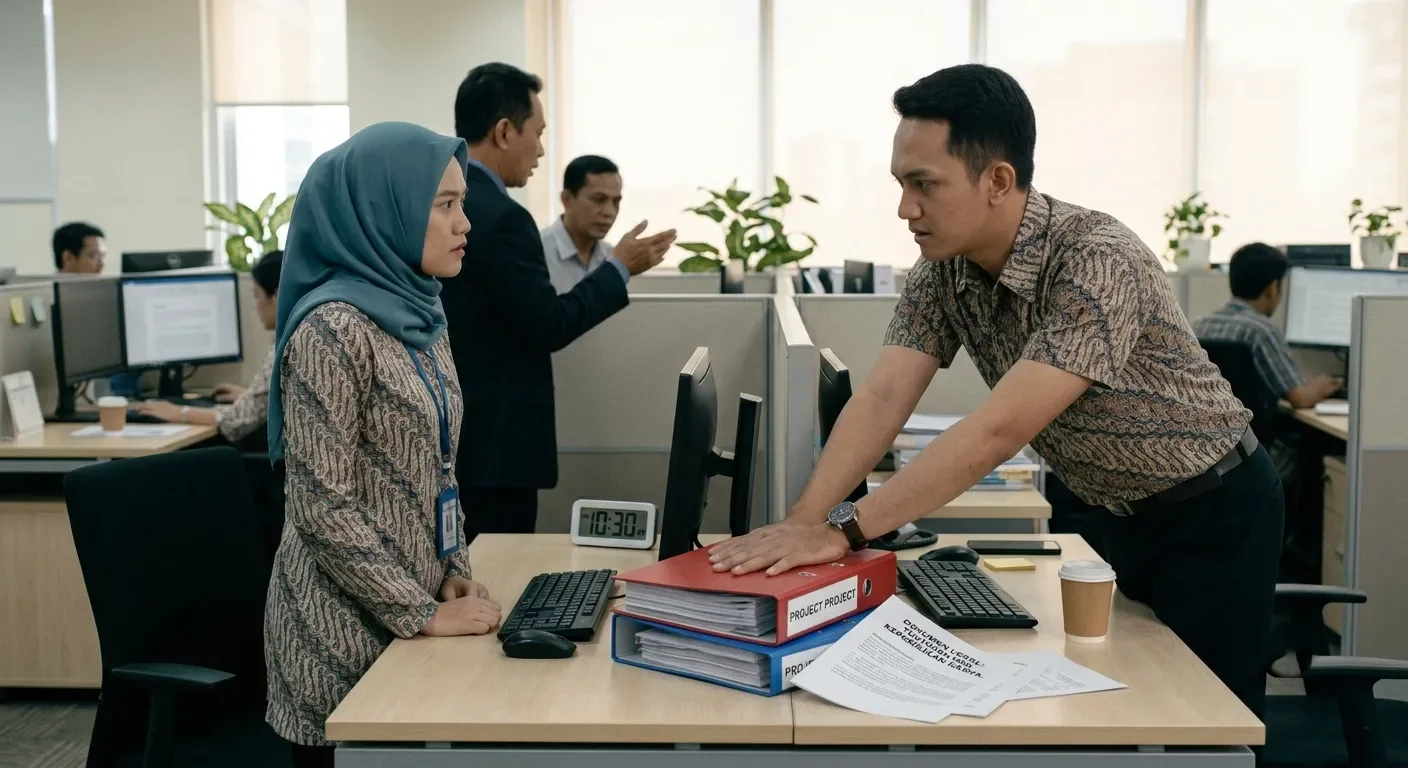 Hukum Atasan atau Rekan Kerja Mengklaim Hasil Kerja Kita Menurut Islam
